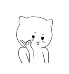 白猫人生1（個別スタンプ：36）