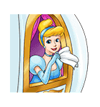 ディズニープリンセス（動くスタンプ）（個別スタンプ：5）