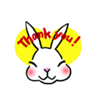 うさぎといっしょ。（個別スタンプ：12）