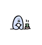 無表情ぺんぎん（個別スタンプ：36）