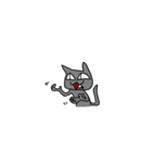 自由な黒猫（個別スタンプ：31）