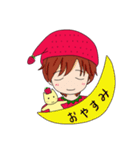 いちごの国の妖精（個別スタンプ：4）