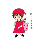 いちごの国の妖精（個別スタンプ：7）
