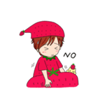 いちごの国の妖精（個別スタンプ：9）