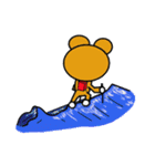 ベアロボの登山スタンプ（個別スタンプ：2）