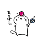 しろねこもちこ（個別スタンプ：7）