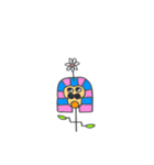 珍パンジー2号 (関西（個別スタンプ：7）