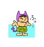 天使＆悪魔（個別スタンプ：2）