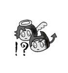 天使＆悪魔（個別スタンプ：22）