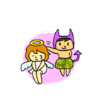天使＆悪魔（個別スタンプ：27）