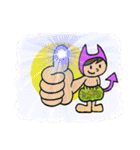 天使＆悪魔（個別スタンプ：40）