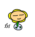 楽しい花のスタンプ（個別スタンプ：9）