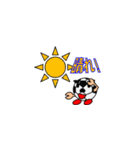 サッカートリオの大冒険（個別スタンプ：35）