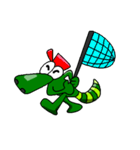 Crocodile the action（個別スタンプ：8）