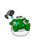 Crocodile the action（個別スタンプ：12）