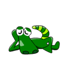 Crocodile the action（個別スタンプ：31）