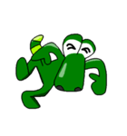 Crocodile the action（個別スタンプ：37）