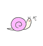 うさちゃんとかたつむり（個別スタンプ：39）