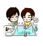 タロとジロ (第二弾)（個別スタンプ：11）