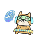 (B.B.B) ss1 シバマルの留守番物語（個別スタンプ：2）