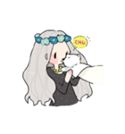 シロクマと少女2（個別スタンプ：30）