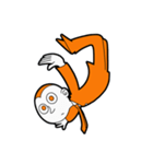 オリジナルキャラクター「オレンジ男。」（個別スタンプ：3）