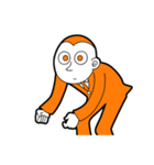 オリジナルキャラクター「オレンジ男。」（個別スタンプ：7）