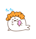 怒るあざらし（個別スタンプ：40）