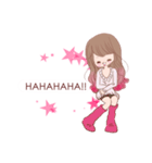 KAWAII ピンクガール（個別スタンプ：29）