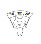 日常使える！かわいいねこすたんぷ（個別スタンプ：35）