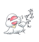 白文鳥のもっちー（個別スタンプ：25）