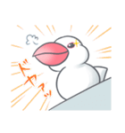 白文鳥のもっちー（個別スタンプ：33）