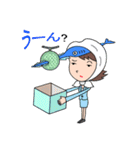 ノコギリ秘書（個別スタンプ：1）