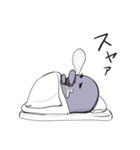 ムラサキ色のバード（個別スタンプ：40）