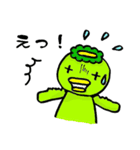 かっぱも河で溺れる（個別スタンプ：7）