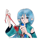 なぎすた。 悪魔シリーズVol.3（個別スタンプ：40）