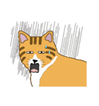 ひょうきんなトラ猫（個別スタンプ：24）