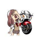 スポーツバイクバイク(1990年代)（個別スタンプ：24）