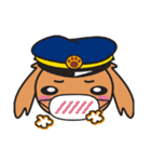 電車わんこ（個別スタンプ：36）