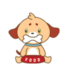 ウーフィー、キュートな子犬（個別スタンプ：11）