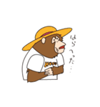 おさるの「とむさん」（個別スタンプ：4）
