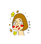 福笑いエリー（個別スタンプ：17）