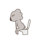 ふてぶてコアラ（個別スタンプ：17）