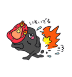 ぽんぽり＊モンスター（個別スタンプ：6）