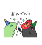 ぽんぽり＊モンスター（個別スタンプ：34）