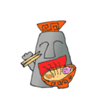 モアイが行く（個別スタンプ：13）
