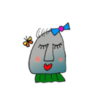 モアイが行く（個別スタンプ：24）