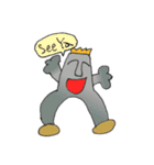 モアイが行く（個別スタンプ：38）