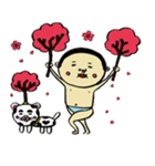 ブリーフ坊やとウシマロくん（個別スタンプ：35）