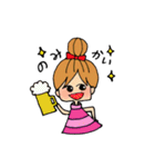 女子会 enjoy（個別スタンプ：2）